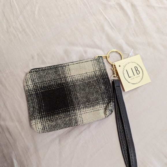 L.I.B. New York Brown Plaid Crossbody - Picture 5 of 6